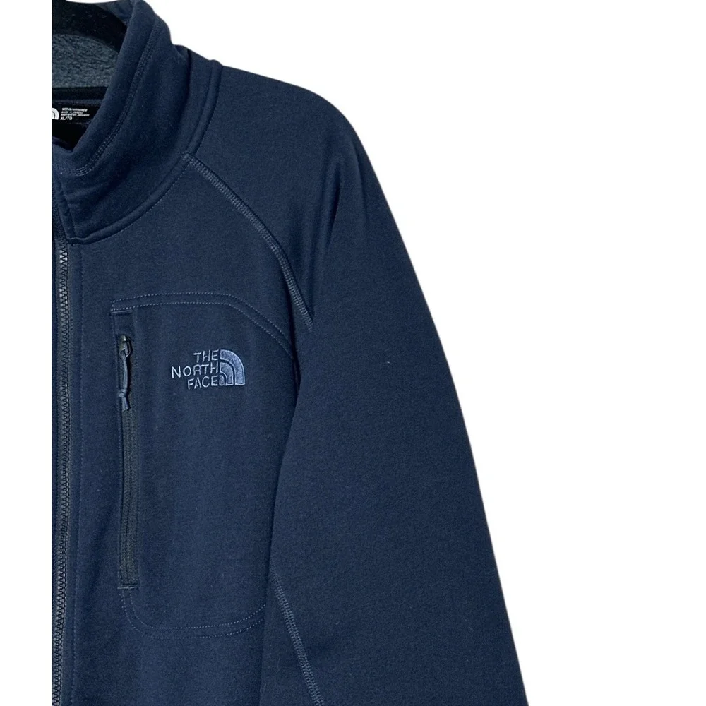 The North‎ Face Jacket Men's Blue XL Full Zip Cozy Outdoor Atheisure